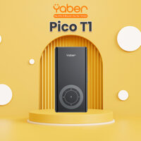 Máy chiếu mini bỏ túi YABER PICO T1 Wifi 5Ghz thiết kế sang trọng đăng cấp - Độ sáng 110 ASNI - MH 100" 1GB + 32GB