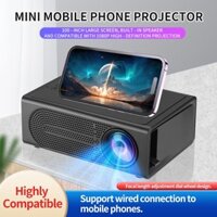 【Máy Chiếu Mini Cầm Tay M200 Full HD 1080P】Kết Nối Điện Thoại Trình Chiếu Không Dây - Máy Chiếu Gia Đình Di Động Hỗ Trợ HDMI/USB - Quà Tặng Đi Kèm Ống Kính & Vỏ Bảo Vệ Chống Sốc