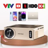 Máy chiếu mini gia đình KAW K860, Tự động lấy nét, Độ phân giải Full HD 1080P