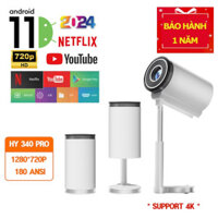 Máy chiếu mini HY300 PRO / HY320 / HY300 / HY320 Mini Full HD android 11.0 độ sáng 300 ANSI