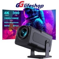 Máy chiếu mini HY320 Android 11.0 Full HD projector 4K WiFi6 Bluetooth5.0 Máy chiếu xem phim Netflix YouTube