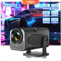 Máy chiếu mini HY320mini Android 11 Full HD 1080P 4K WiFi 2,4/5G Kết nối điện thoại laptop ipd Máy chiếu xem phim