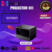 Máy chiếu mini K11 đa kết nối điện thoại di động Wifi Bluetooth Android HDMI USB Projector