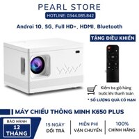 Máy chiếu mini KAW650, KAW550 full HD, hệ điều hành android 9.0, Máy chiếu gia đình, Hình ảnh sắc nét âm thanh sống động