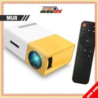 Máy Chiếu Mini LCD LED Xem Phim Tại Nhà Projector YG-300 Kết Nối Điện Thoại IOS/Android - YG300 Hangnoidiagiare88