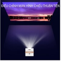 MÁY CHIẾU MINI S6: SIÊU NÉT KẾT NỐI BLUETOOTH WIFI CHẠY HỆ ĐIỀU HÀNH ANDROID THÍCH HỢP CHO MÁY TÍNH, LAPTOP, ĐIỆN THOẠI