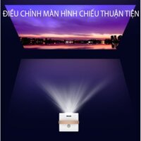 Máy Chiếu Mini Siêu Nét Chạy Hệ Điều Hành Android S6 Wifi Thích Hợp Cho Máy Tính, Laptop, Điện Thoại
