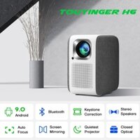 Máy chiếu mini Touyinger H6 - máy chiếu nhỏ gọn nhất, chạy êm nhất - Lấy nét tự động - Full HD - android 9.0 - Wifi + bl