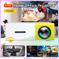 Máy chiếu mini Yg300 600 Lumens Led Protable Full HD 1080p Hdmi USB Av Media Player Hỗ trợ thẻ Tf -Rosser2