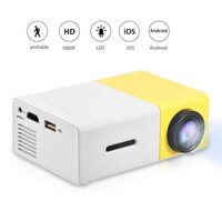Máy chiếu mini YG300, máy chiếu FullHD kết nối không dây qua Wifi-Máy chiếu đa phương tiện