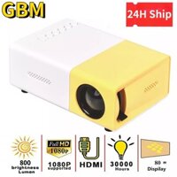 Máy Chiếu Mini YG300 Pro LED Hỗ Trợ 1080P Full HD Di Động Beamer Âm Thanh HDMI USB Video Projetor Cho Điện Thoại Di Động Máy Chiếu laptop lcd projektor