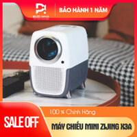 Máy chiếu mini ZIJING X3A Full HD 1080P - 300 ansi lumens - Android OS 9.0 - Auto focus - Điều khiển giọng nói