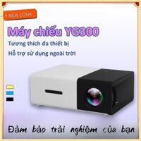 Máy chiếu phim Mini cho điện thoại laptop YG-300 hỗ trợ độ phân giải lên đến 1920 x 1080 pixel
