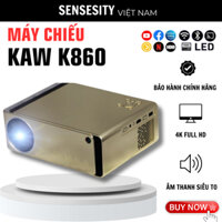 Máy chiếu phim mini KAW K860 - Độ Sáng 13200 Lumens, Auto Lấy Nét, Độ Phân Giải 1080P bảo hành 12 tháng