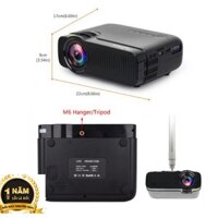 Máy chiếu Projector mini đa năng (Độ nét cao) phù hợp phòng ánh sáng yếu