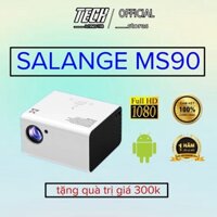 Máy Chiếu SALANGE MS90 Android Full HD1080P tặng màn chiếu và giá đỡ 600k