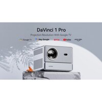 Máy Chiếu Wanbo Davinci 1 Pro Hỗ Trợ Giọng Nói GOOGLE + NETFLIX Chính Chủ