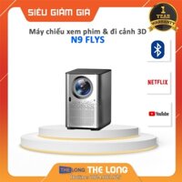 Máy chiếu xem phim & đi cảnh 3D cực hot N9 Flys-Độ sáng 700 ANSI-Auto focus-Tặng kèm USB hiệu ứng 128GB