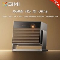 Máy chiếu Xgimi Rs 10 Ultra Máy chiếu 4K Dual Light LED-Laser thông minh chuẩn độ phân giải thực 4K, độ sáng 3500 CVIA Lumens, tích hợp Android, loa Harman Kardon, Dolby Vision