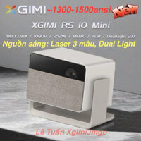 Máy chiếu Xgimi RS10 Mini – Laser 3 Màu, Dual Light, Gimbal, 1300-1500ansi. Bảo Hành 12 Tháng. New Seal, Like New