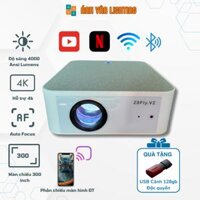 Máy Chiếu Z8 Fly V2 – Full HD 1080P |Tặng USB Cảnh 128Gb | Dùng Xem Phim, Đi Cảnh Bay Phòng, Youtube, Netflix…