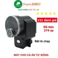 Máy cho cá ăn tự động AF2003 cho cá ăn 2 lần trong 1 ngày bật là chạy không cần cài đặt gì thêm