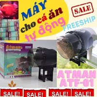 Máy cho cá ăn tự động .AFT01 HÀNG TỐT Giảm 25% , bền , dễ sử dụng,hẹn giờ cho cá ăn tự động