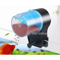 Máy cho cá ăn tự động hẹn giờ 8, 12 và 24h cho ăn, SẢN PHẨM TẶNG KÈM PIN