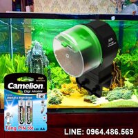 Máy cho cá cảnh ăn mini tự động hẹn giờ ATA FM-01 (Hộp chứa 100ml thức ăn, tặng kèm pin)