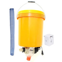 Máy cho cá koi ăn điều khiển từ xa qua điện thoại APLUS CA-03 (có hẹn giờ) (hộp chứa 20 lít)(Động cơ 60W)(dùng điện)(Có hẹn giờ)(điều khiển từ xa không giới hạn khoảng cách, phần mềm tiếng việt(miễn phí)