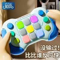 Máy chơi điện tử cầm tay lớn cho trẻ em, trò chơi bấm chuột nhốt, đồ chơi giảm căng thẳng giáo dục 3D cho trẻ em WJFS