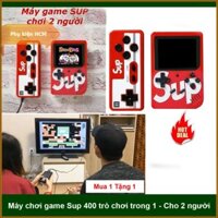 Máy chơi game 400in1 cầm tay – Không cần kết nối Wifi – Tặng kèm Jack cắm kết nối màn hình & Tay cầm choi được 2 người