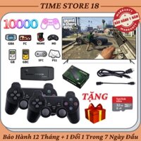 Máy Chơi Game Cầm Tay 4 Nút HDMI Stick 4K 10000 Trò