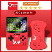 Máy chơi game cầm tay cao cấp Sup 500, máy cổ điển mini tích hợp SẠC DỰ PHÒNG