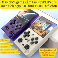 Máy chơi game cầm tay D-R35 Plus - Cài sẵn kho game hay chọn lọc với hơn 15.000 trờ chơi thông dụng