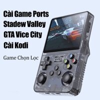 Máy chơi game cầm tay datafrog R35s giá rẻ, thiết kế đẹp, cấu hình mạnh, hỗ trợ PSP/PS1/NDS/CPS1/CPS2/FBA/NEOGEO/GBA