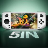 Máy chơi game cầm tay E6 màn hình lớn cấu hình cao chơi nhiều hệ máy game psp ps1 nds n64 gba gbc ,có led rất đẹp