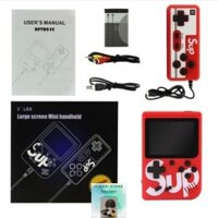 Máy chơi game cầm tay giá rẻ SUP điện tử 4 nút mini 400 in 1 plus gaming