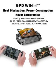 Máy chơi Game cầm tay GPD WIN 4 phiên bản 2024