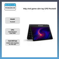 Máy chơi game cầm tay GPD Pocket3 (Ram 16GB, SSD 512GB)