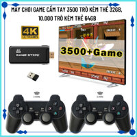 Máy chơi game cầm tay HDMI 3500 trò(32gb), 10000 trò(64gb) chơi cổ điển PS1/Nitendo switch/FC Compact/FC