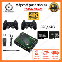 Máy chơi game cầm tay không dây, stick 4K HDMI 3500/10000 Trò Chơi, Tặng Kèm Thẻ Nhớ 32gb/64gb, Bảo hành 12 tháng