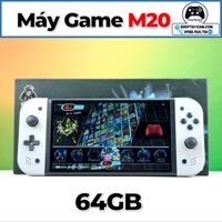 Máy Chơi Game Cầm Tay M20 – Máy Chơi Game PSP RETRO Bản 64GB Với 20.000 Game PSP PS1 MAME NDS – MÀU XÁM