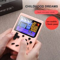 Máy Chơi Game Cầm Tay Macaron Trẻ Em Học Sinh Hoài Cổ Đồ Chơi 500 Trong 1 Retro Mini Cầm Tay