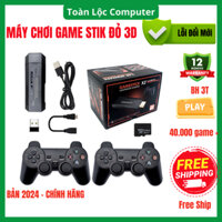 Máy Chơi Game Cầm Tay Stick Đỏ 4K 64gb X2 PLus Kết Nối Tivi HDIM 41000 Có Game PSP, PS1, 3D,...Tay Cầm Kết Nối Không Dây