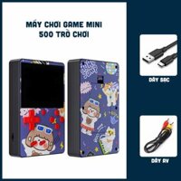 MÁY CHƠI GAME CẦM TAY SUNSKY X50 CARTOON MÀN HÌNH 2.8 INCH TÍCH HỢP 500 TRÒ CHƠI CỔ ĐIỂN