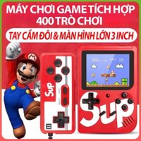 MÁY CHƠI GAME CẦM TAY SUP 400 IN 1, MÁY ĐIỆN TỬ 4 NÚT - 400 TRÒ CHƠI CỔ ĐIỂN