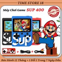 Máy Chơi Game Cầm Tay SUP 400 Trò Chơi Kèm Tay Cầm Chơi Game 2 Người Đủ 5 Màu - Bảo hành 12 Tháng