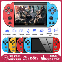 Máy Chơi Game Cầm Tay X7 900 game - Màn Hình 4.3 Inch, Hỗ Trợ Tải Game, Nghe Nhạc, Xem Phim, Đọc Sách, Bộ Nhớ 8GB
