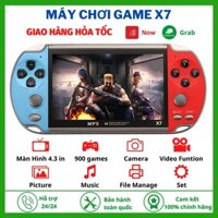 Máy Chơi Game Cầm Tay X7 - Có sẵn 900 game, Màn Hình 4.3 Inch, Hỗ Trợ Chơi Game, Nghe Nhạc, Xem Phim, Đọc Sách, Tải Game
